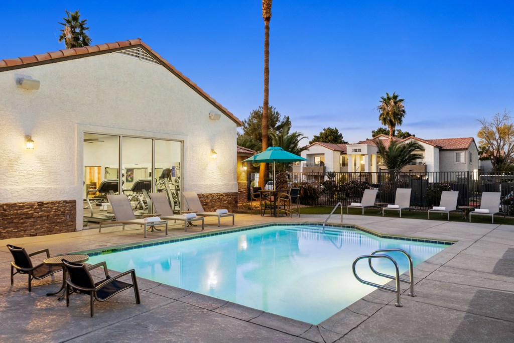 take a dip in our resort style swimming pool